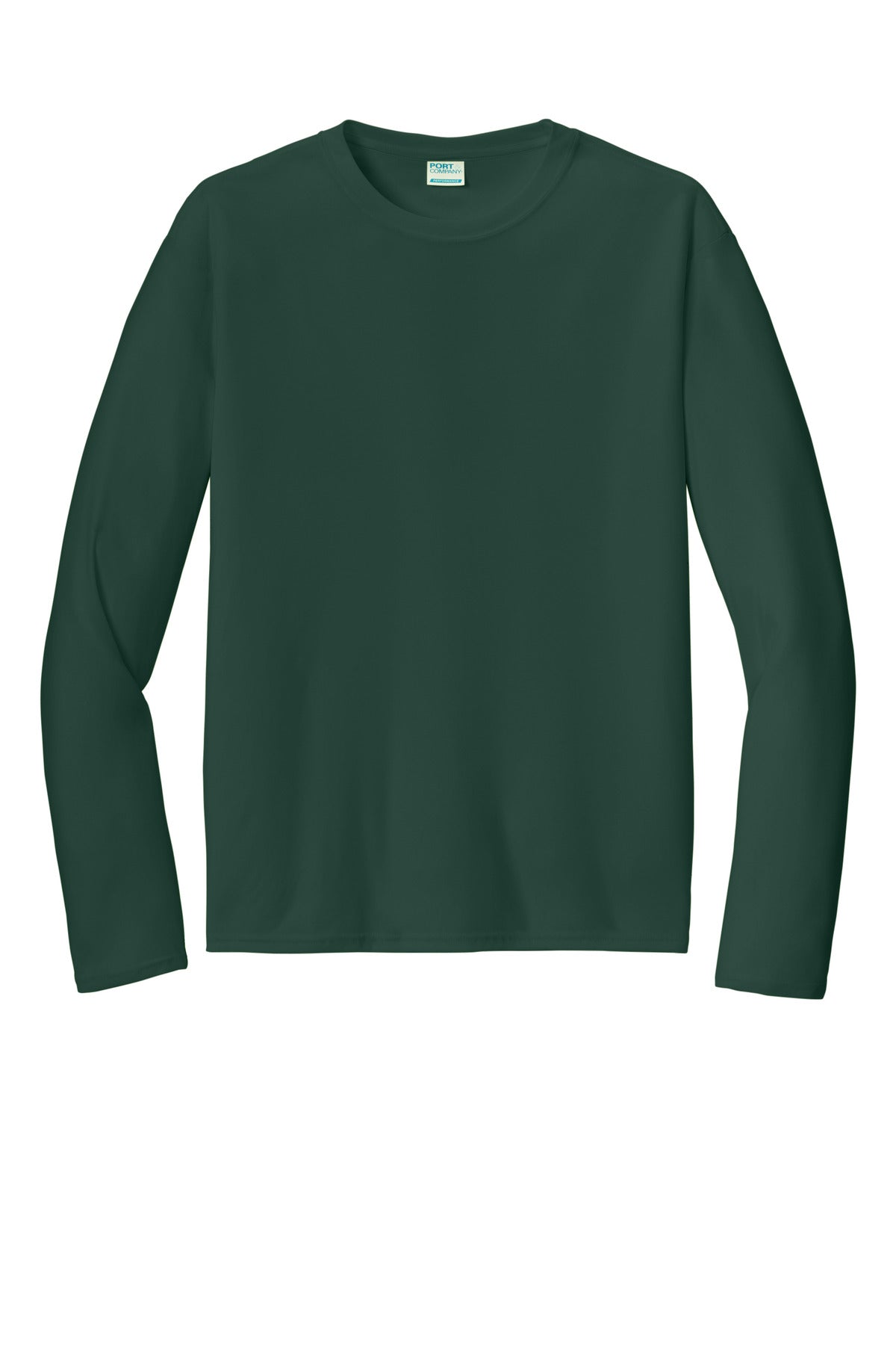 Custom Embroidered Port & Co T-Shirts  in Dark Green
