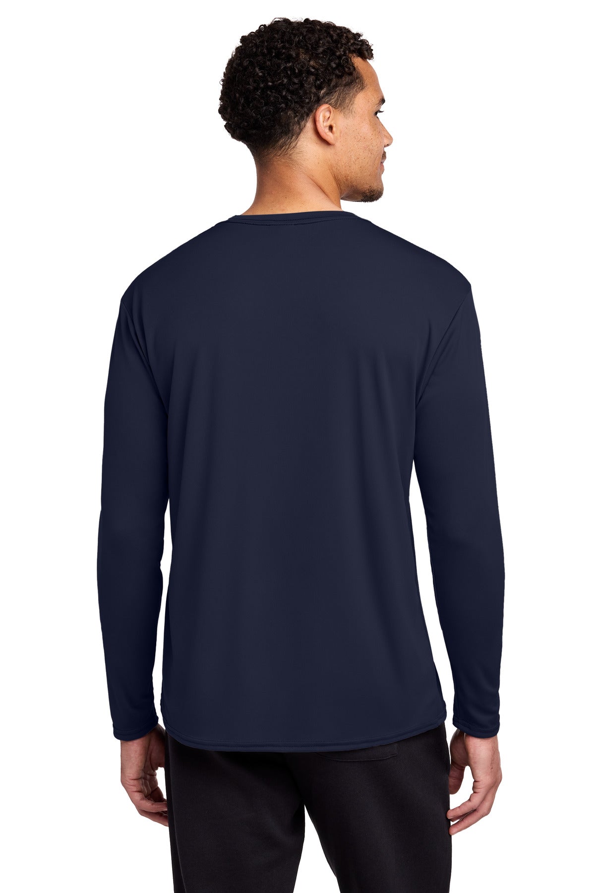 Custom Embroidered Port & Co T-Shirts  in Deep Navy