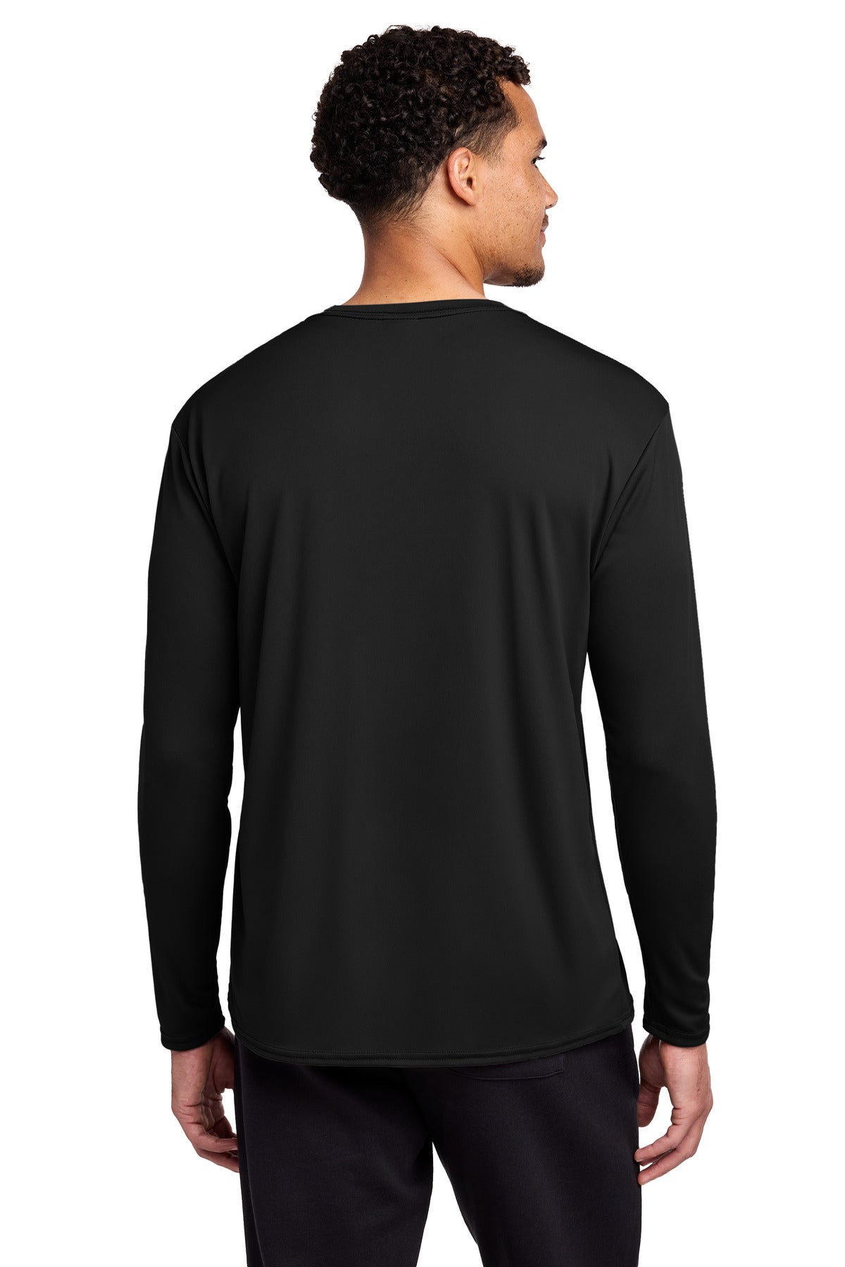 Custom Embroidered Port & Co T-Shirts  in Jet Black