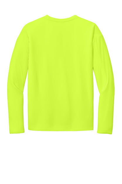 Custom Embroidered Port & Co T-Shirts  in Neon Yellow