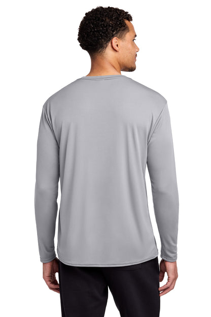 Custom Embroidered Port & Co T-Shirts  in Silver