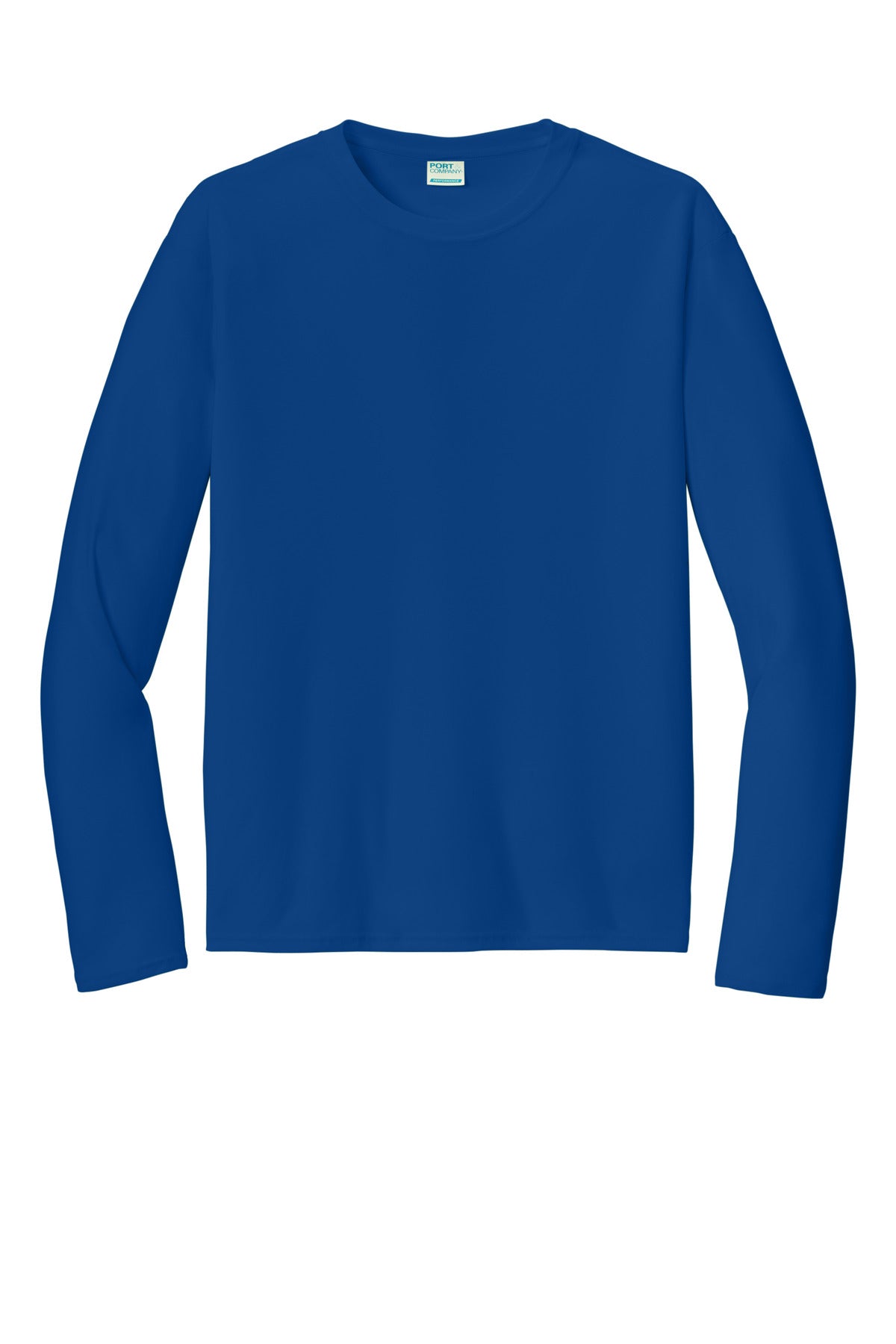 Custom Embroidered Port & Co T-Shirts  in True Royal