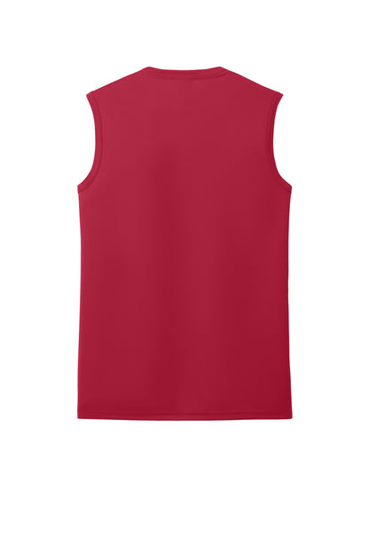 Custom Embroidered Port & Co T-Shirts  in Red