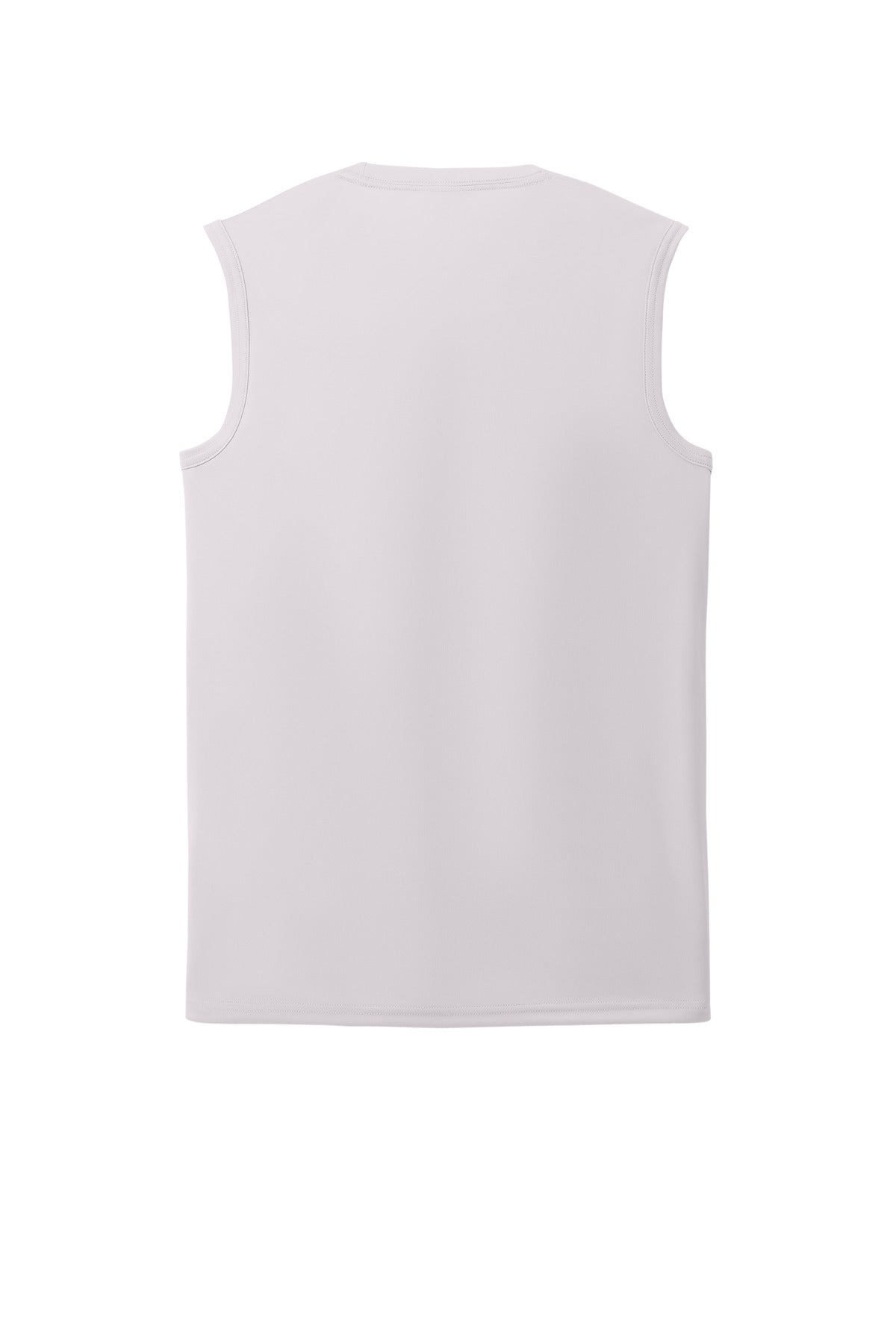 Custom Embroidered Port & Co T-Shirts  in Silver