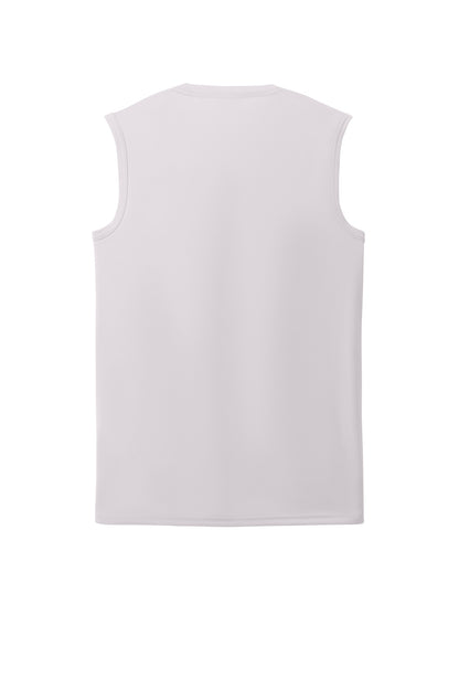 Custom Embroidered Port & Co T-Shirts  in Silver