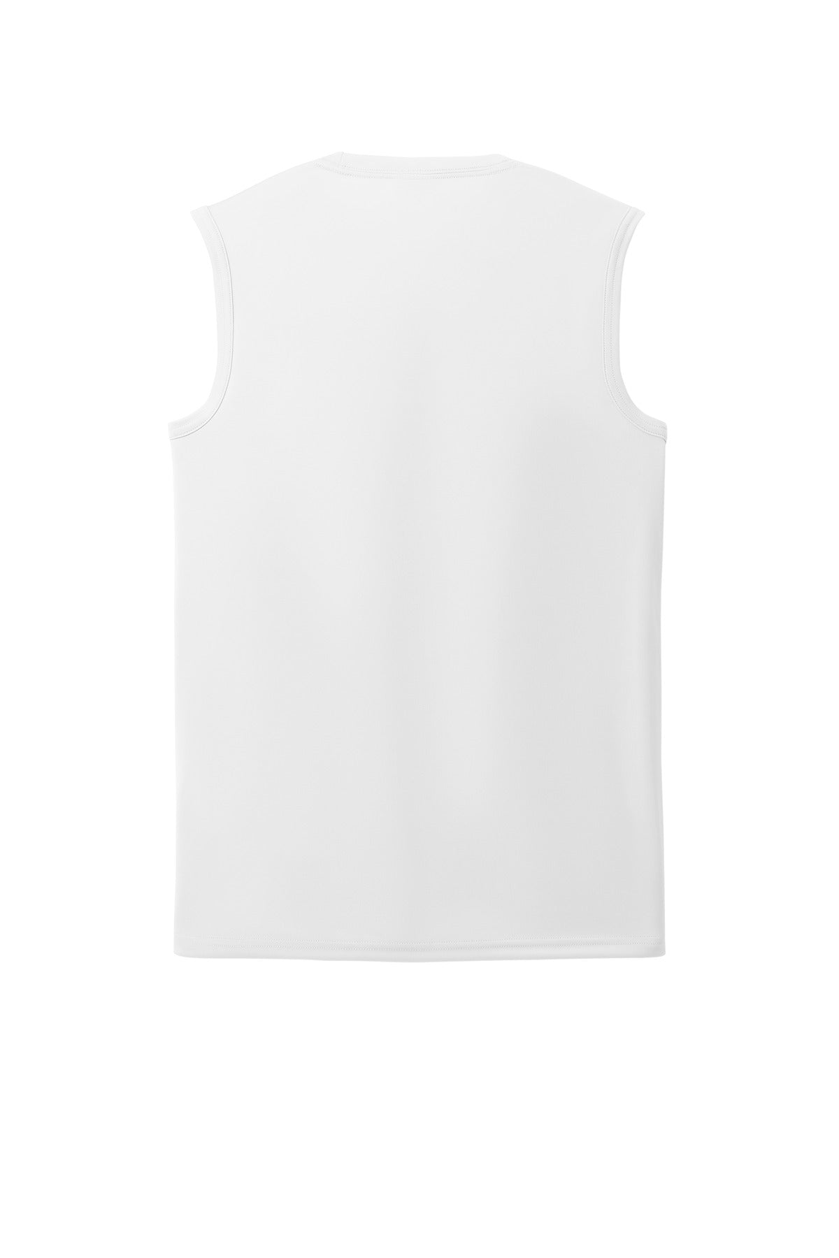Custom Embroidered Port & Co T-Shirts  in White