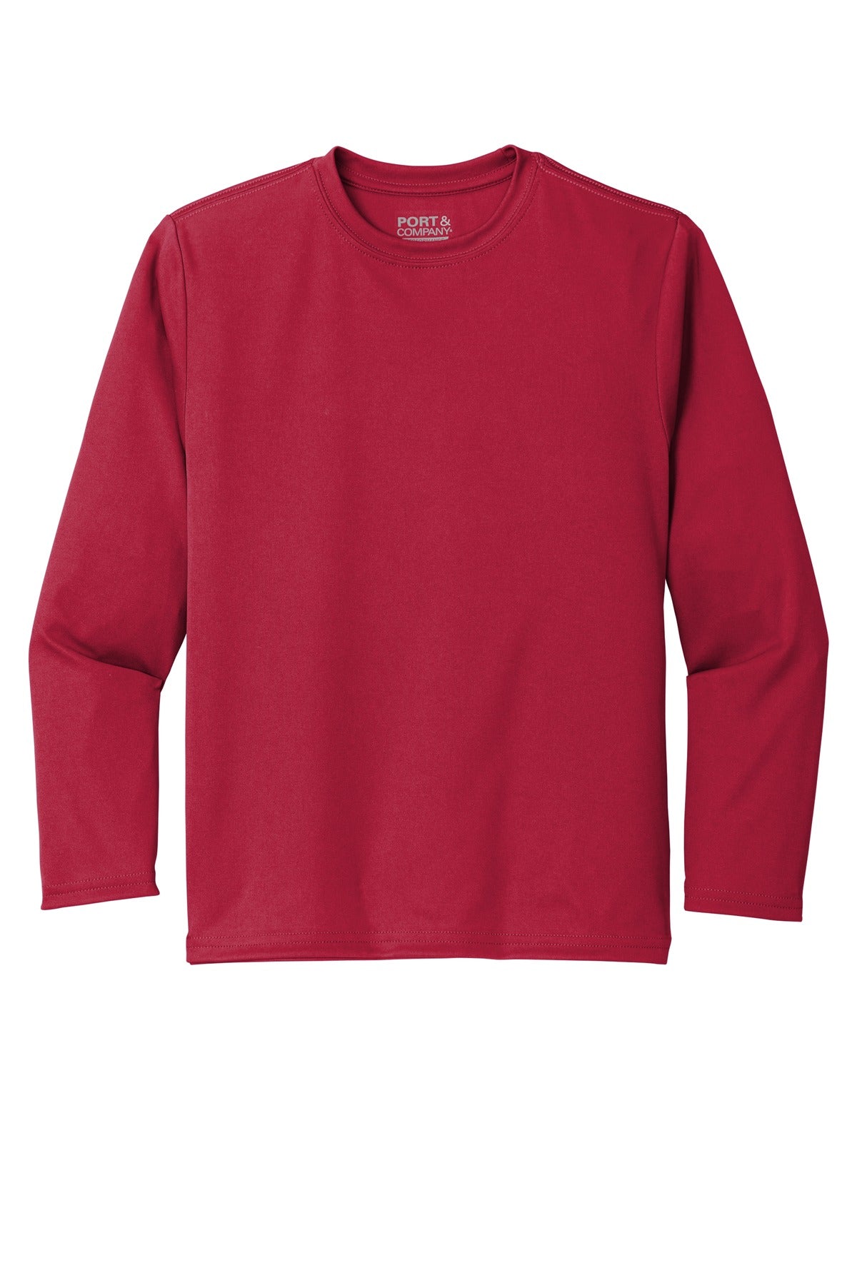 Port & Company  Youth Long Sleeve Performance Tee PC380YLS
