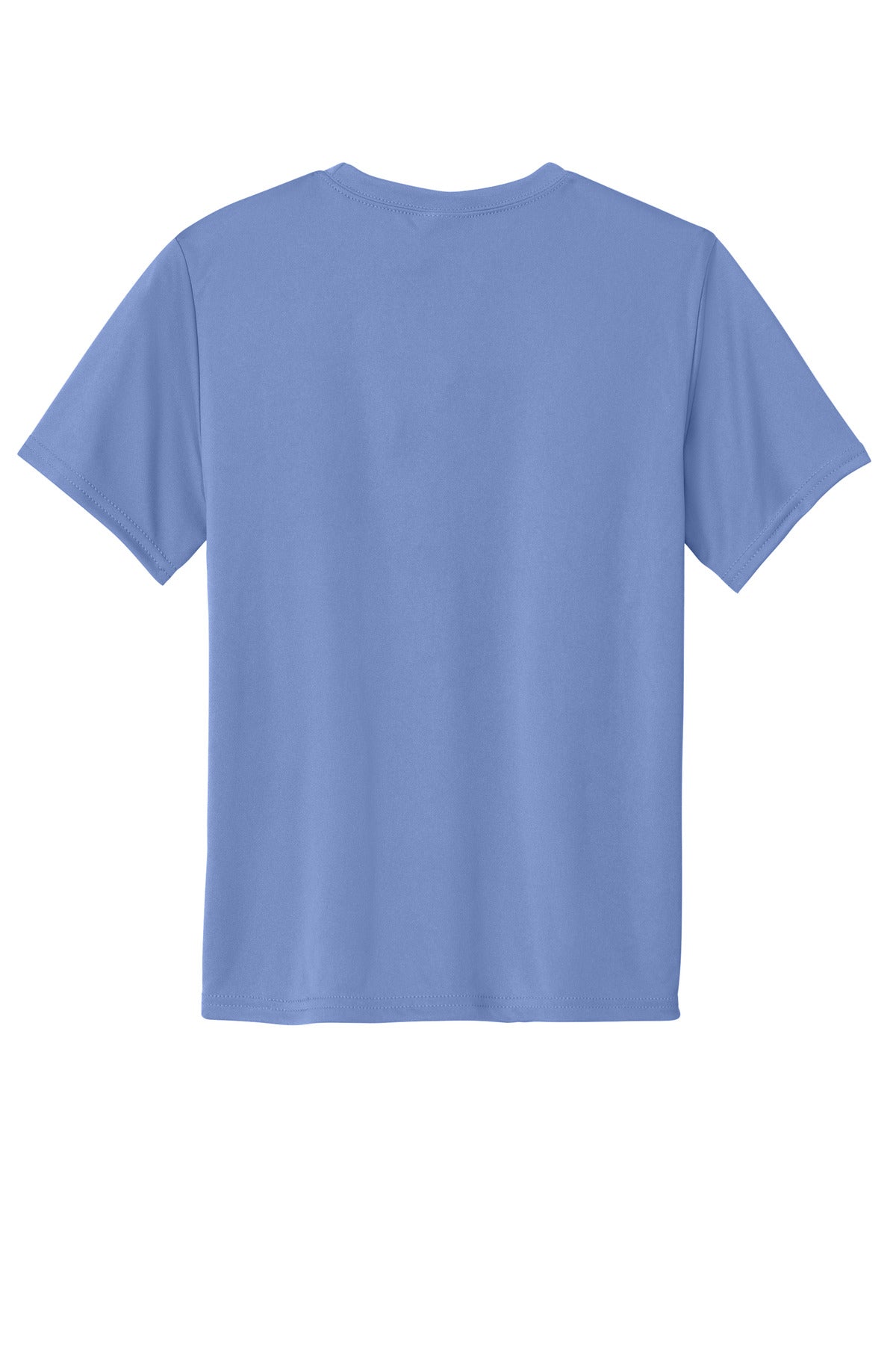 Custom Embroidered Port & Co T-Shirts  in Carolina Blue