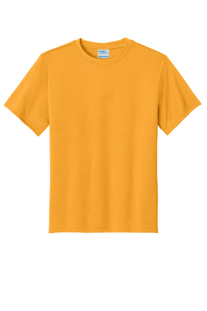 Custom Embroidered Port & Co T-Shirts  in Gold