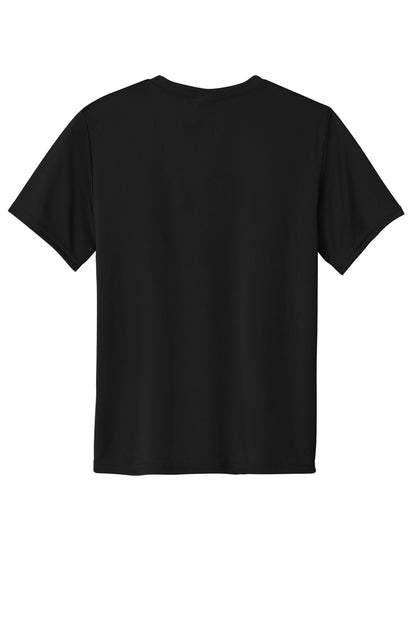 Custom Embroidered Port & Co T-Shirts  in Jet Black