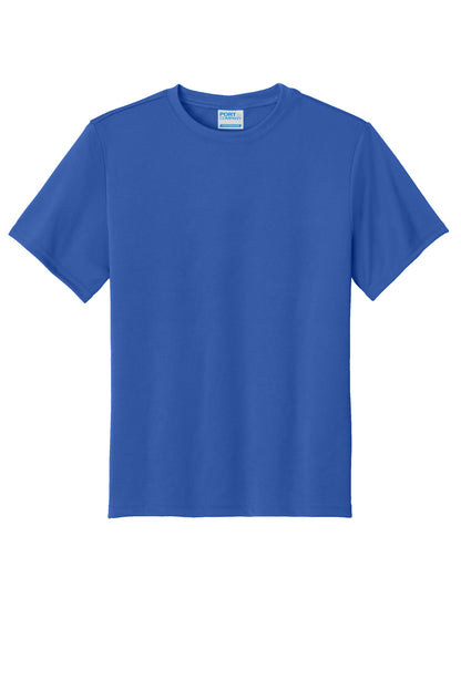 Custom Embroidered Port & Co T-Shirts  in Royal