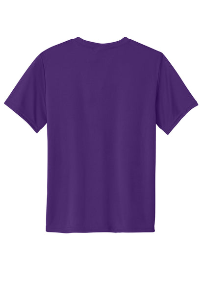 Custom Embroidered Port & Co T-Shirts  in Team Purple