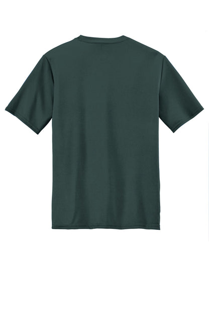 Port & Company Youth Performance Tee. PC380Y Dark Green