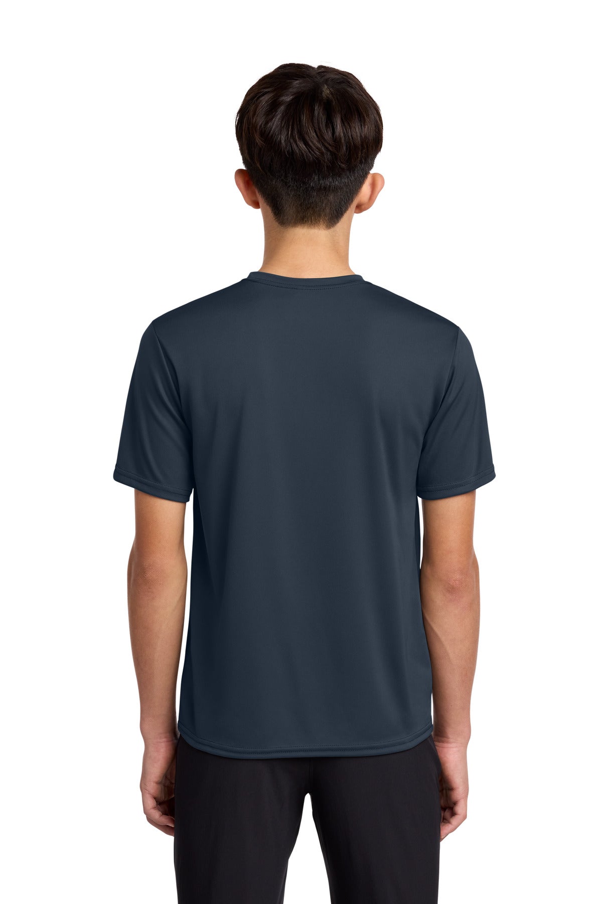 Custom Embroidered Port & Co T-Shirts  in Deep Navy