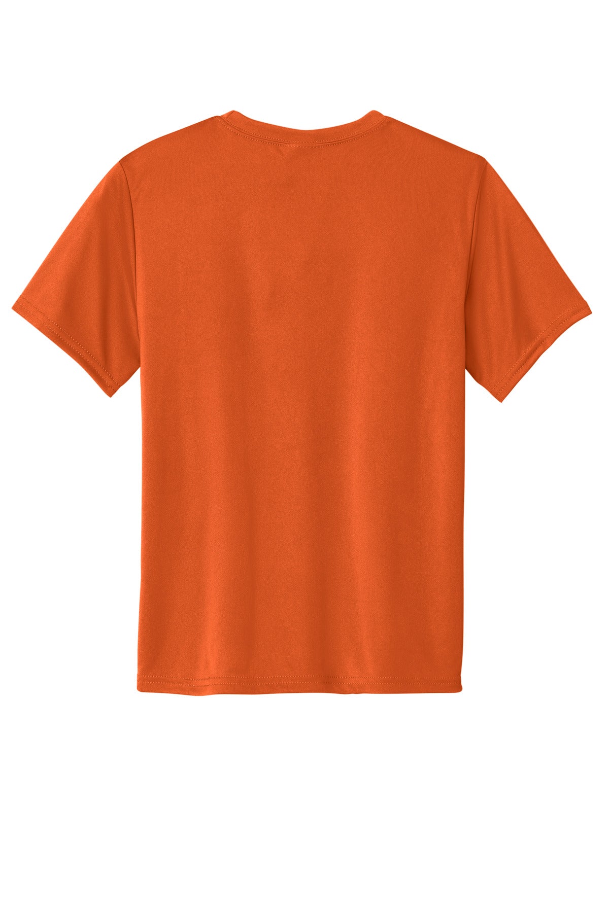 Custom Embroidered Port & Co T-Shirts  in Deep Orange
