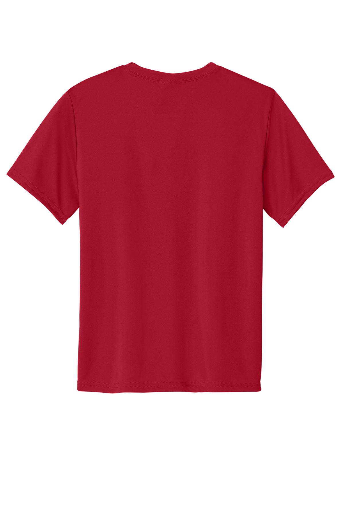 Custom Embroidered Port & Co T-Shirts  in Red