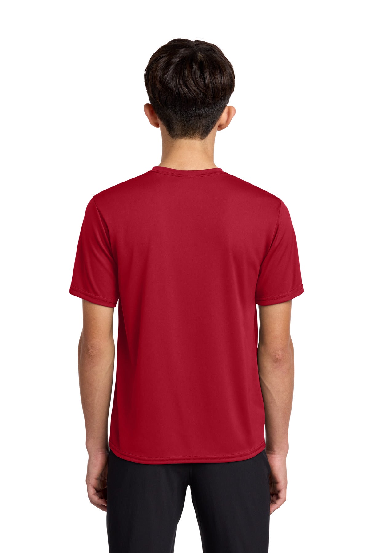 Custom Embroidered Port & Co T-Shirts  in Red