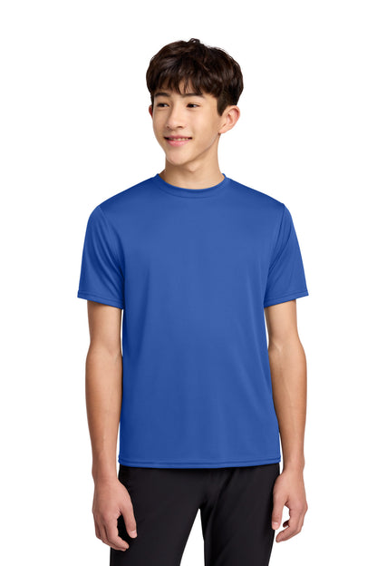 Custom Embroidered Port & Co T-Shirts  in Royal