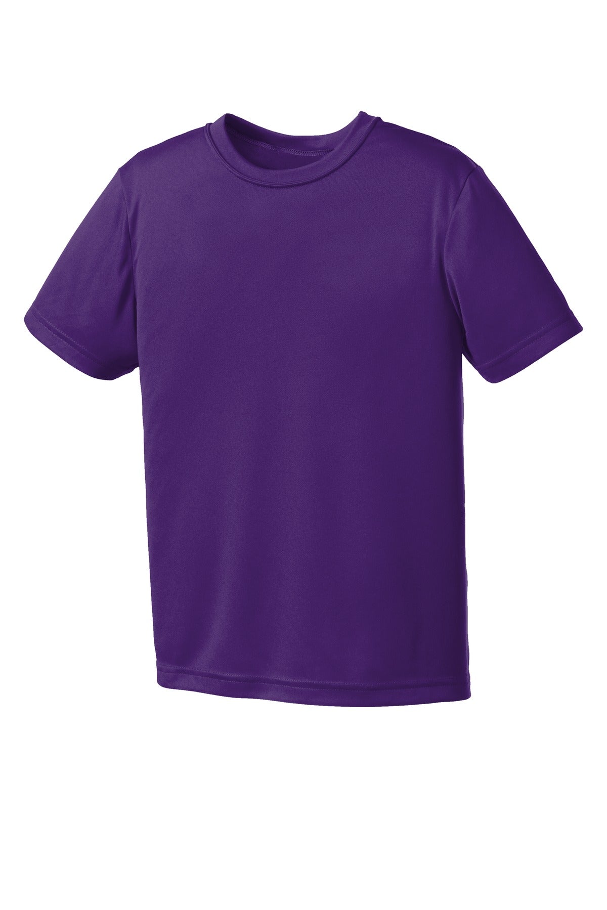 Custom Embroidered Port & Co T-Shirts  in Team Purple