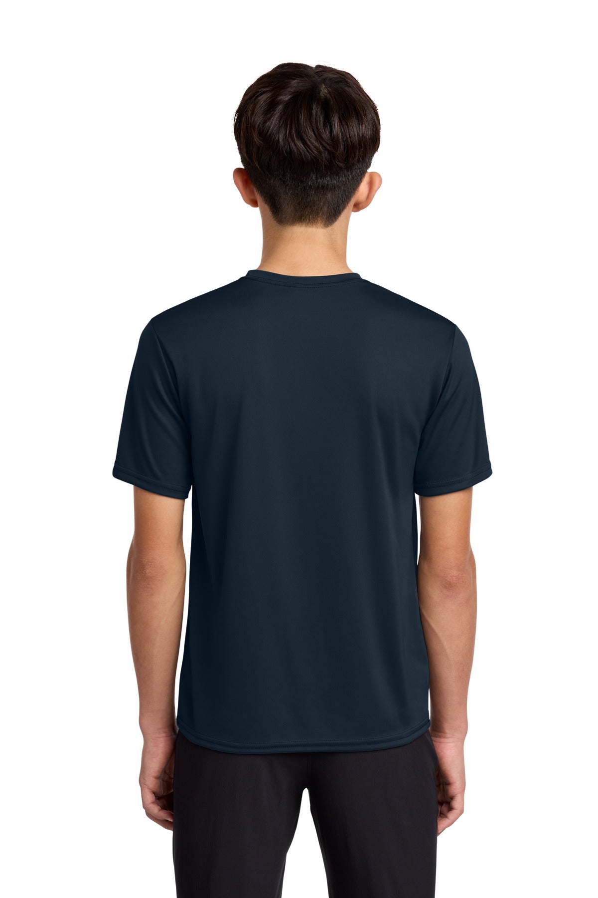 Custom Embroidered Port & Co T-Shirts  in True Navy