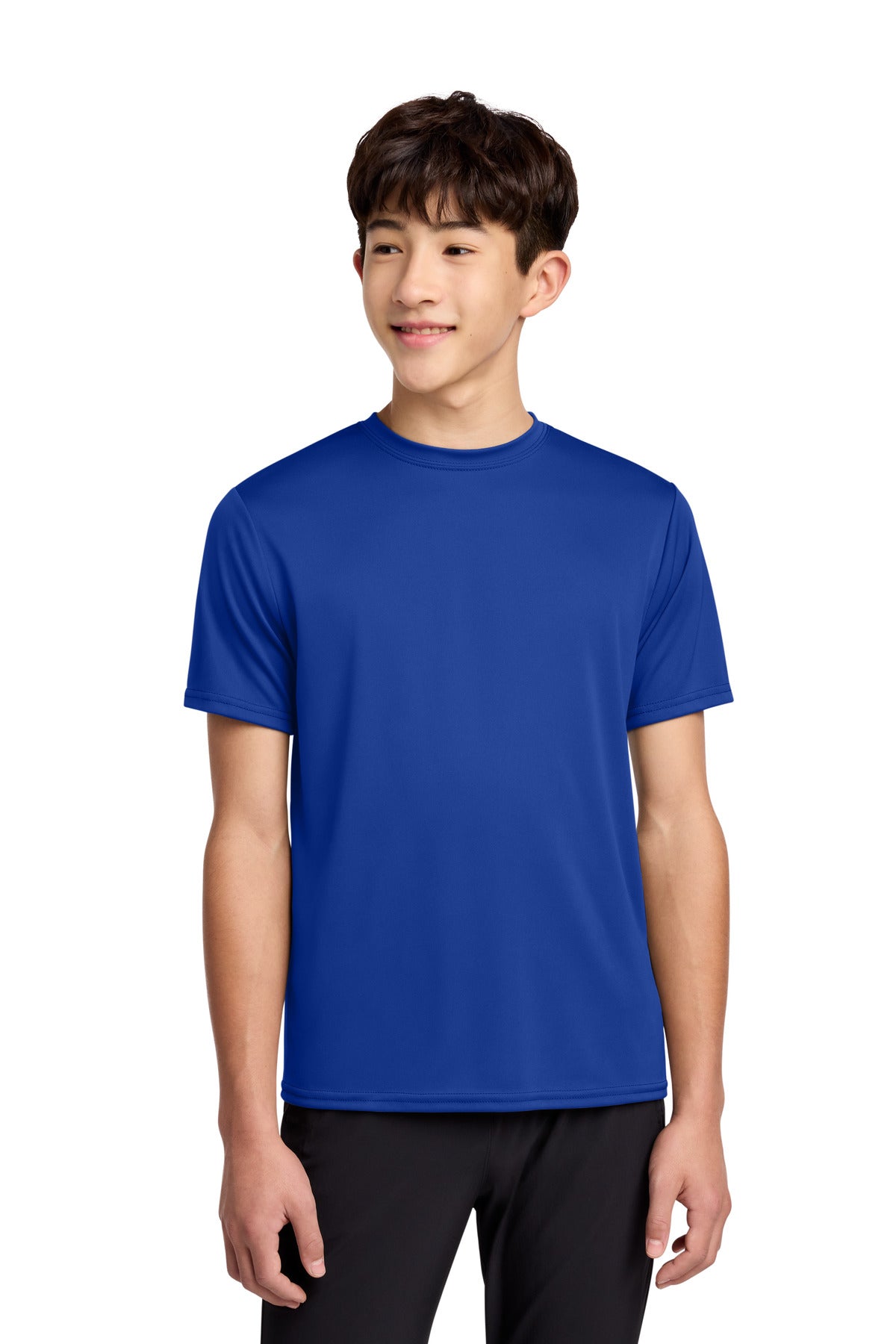 Custom Embroidered Port & Co T-Shirts  in True Royal