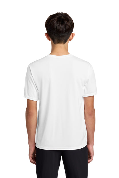 Custom Embroidered Port & Co T-Shirts  in White