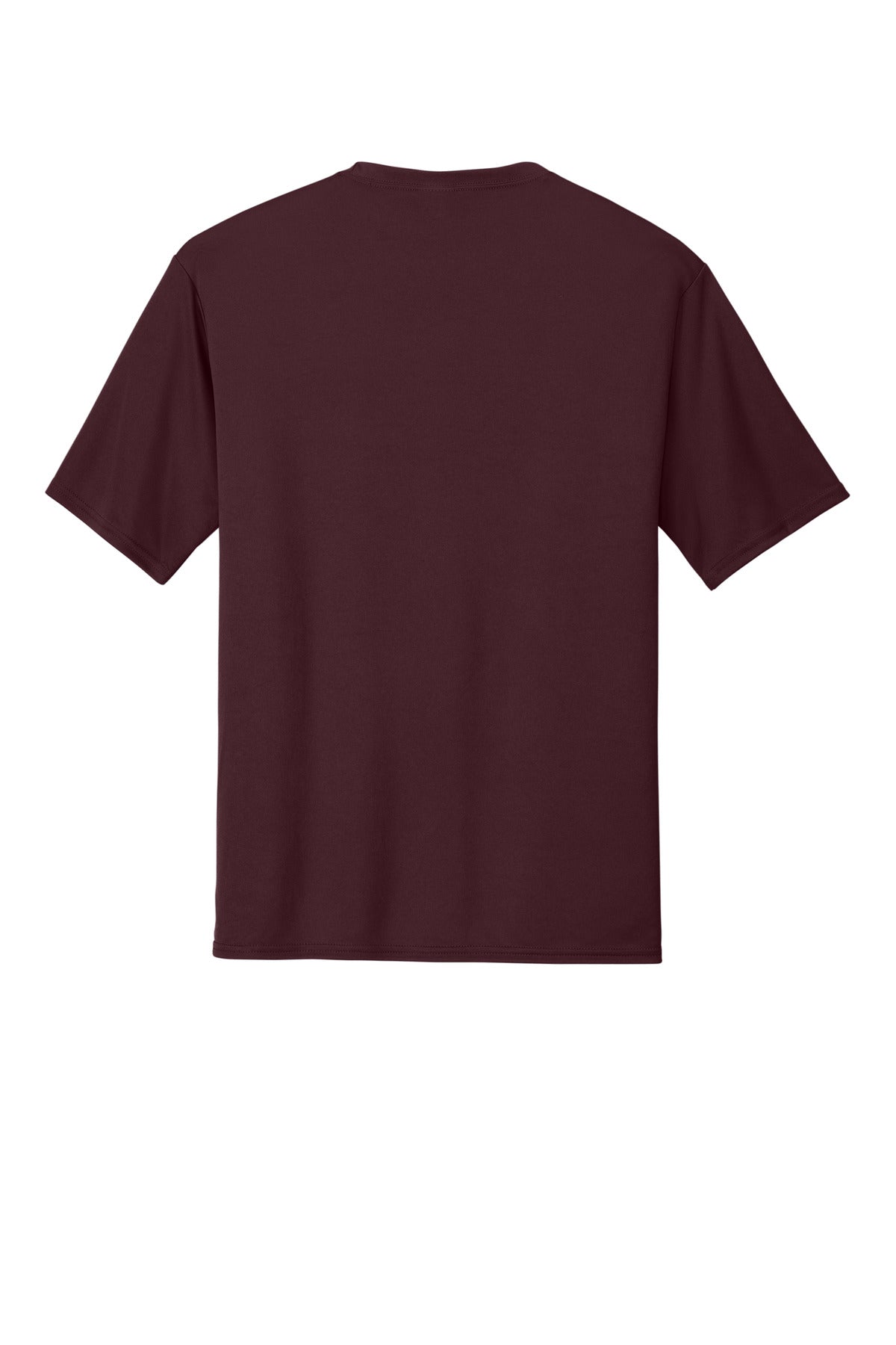 Custom Embroidered Port & Co T-Shirts  in Athletic Maroon