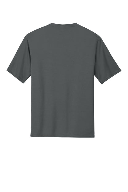 Custom Embroidered Port & Co T-Shirts  in Charcoal