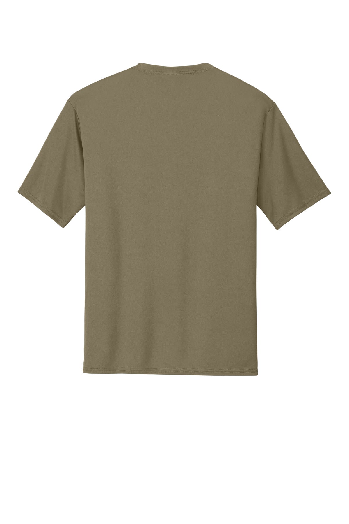 Custom Embroidered Port & Co T-Shirts  in Coyote Brown