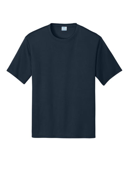 Custom Embroidered Port & Co T-Shirts  in Deep Navy