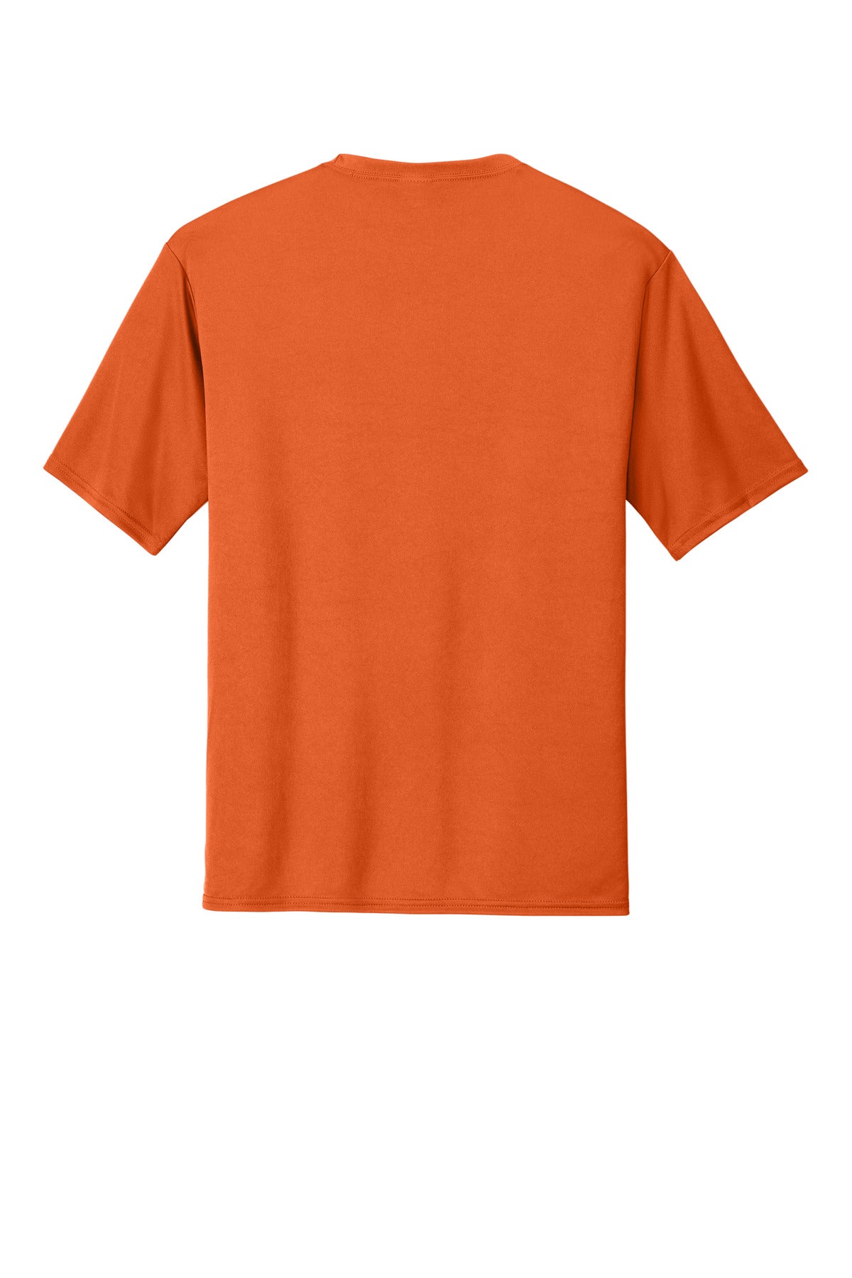 Custom Embroidered Port & Co T-Shirts  in Deep Orange