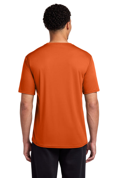 Custom Embroidered Port & Co T-Shirts  in Deep Orange