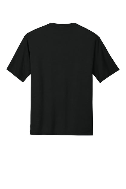 Custom Embroidered Port & Co T-Shirts  in Jet Black