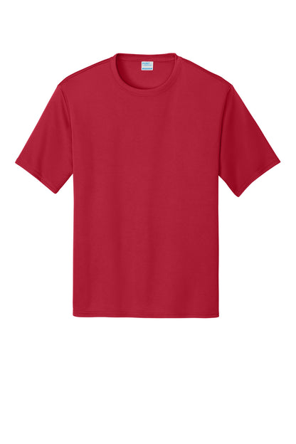 Custom Embroidered Port & Co T-Shirts  in Red