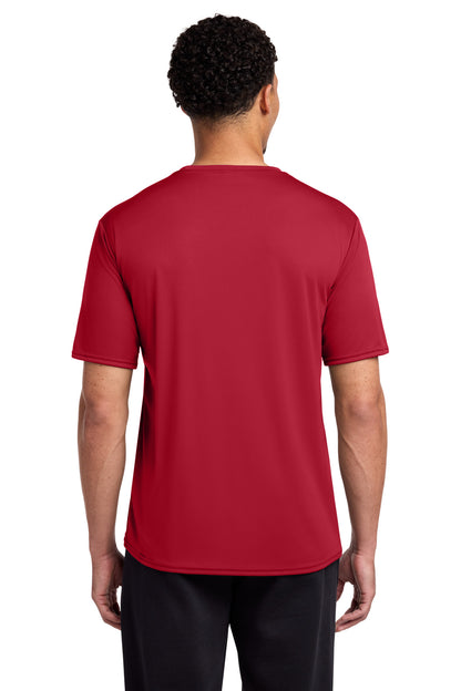 Custom Embroidered Port & Co T-Shirts  in Red