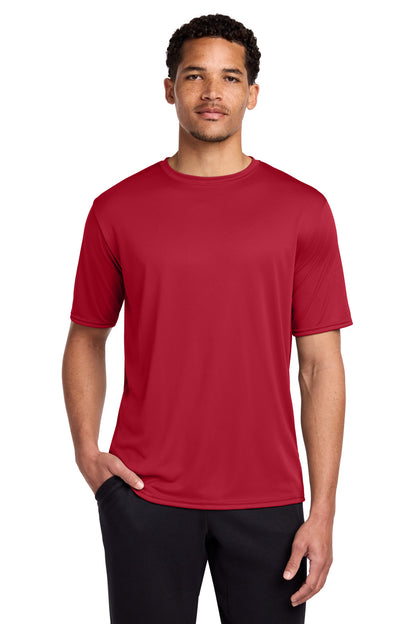 Custom Embroidered Port & Co T-Shirts  in Red
