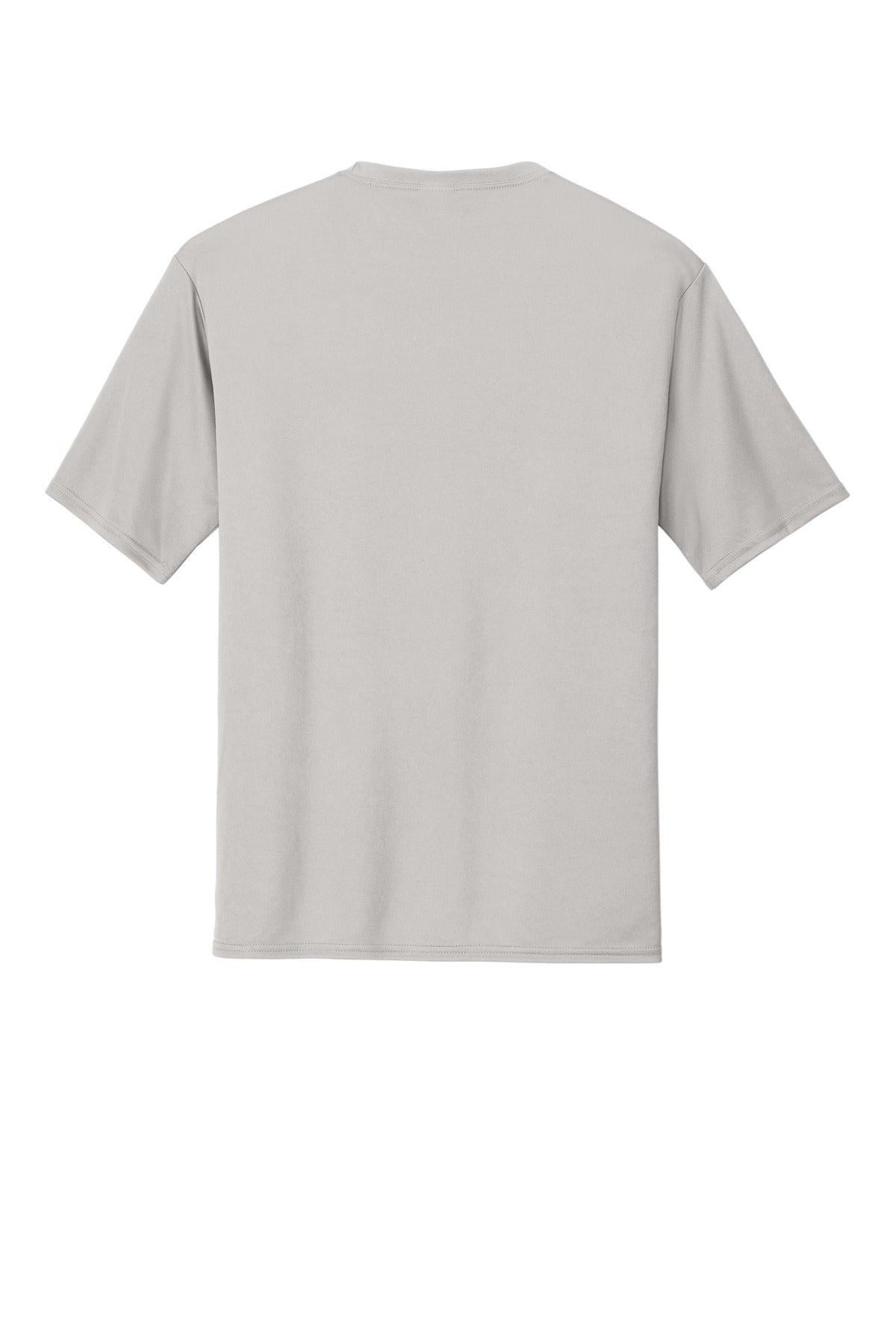 Custom Embroidered Port & Co T-Shirts  in Silver