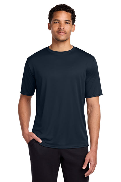 Custom Embroidered Port & Co T-Shirts  in True Navy