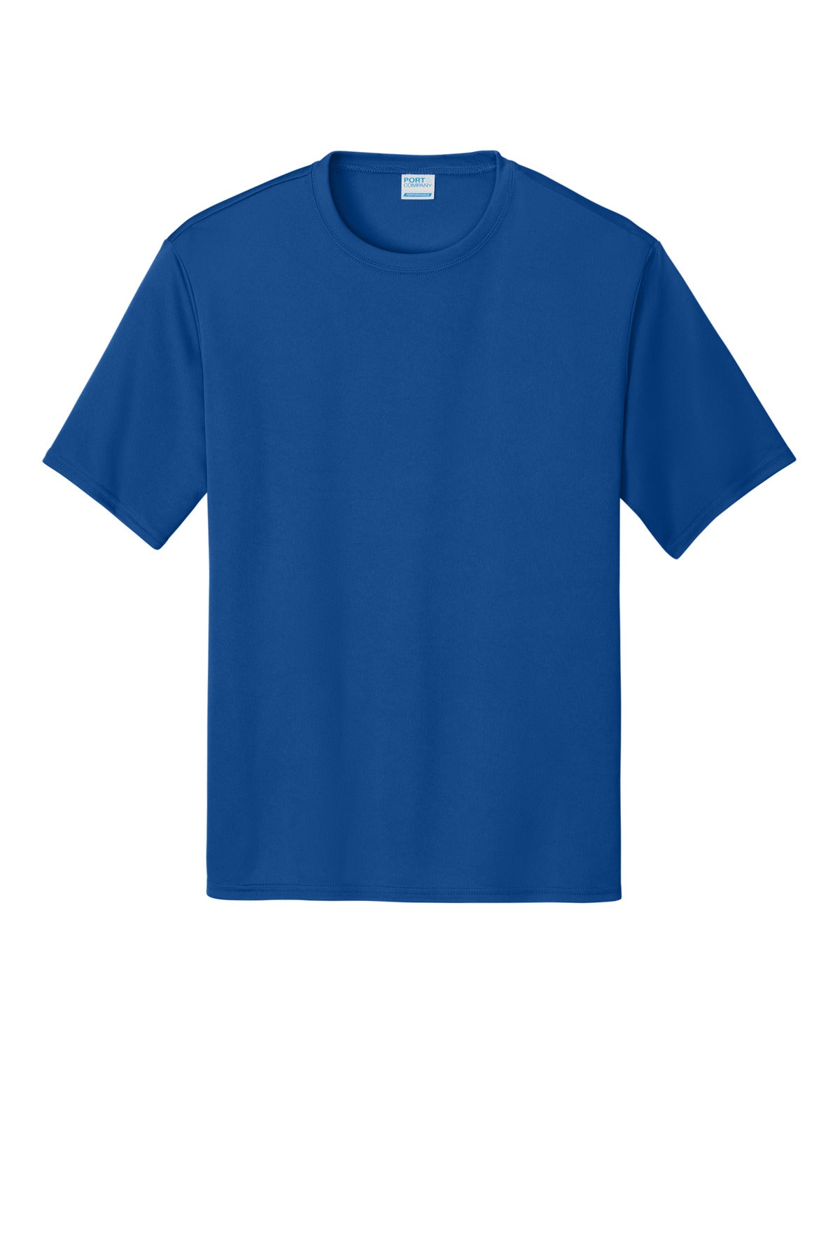 Custom Embroidered Port & Co T-Shirts  in True Royal
