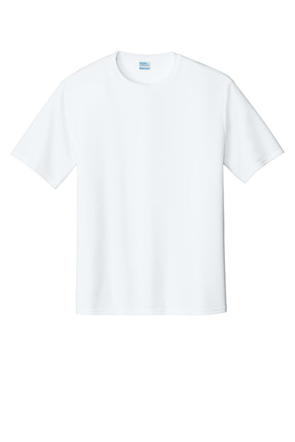 Custom Embroidered Port & Co T-Shirts  in White