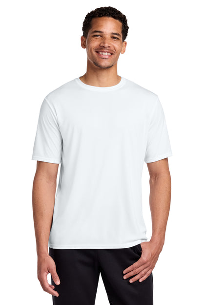 Custom Embroidered Port & Co T-Shirts  in White