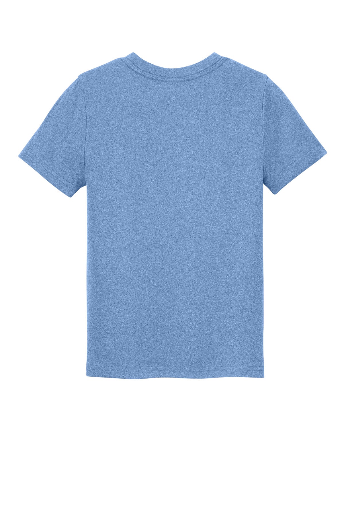 Custom Embroidered Port & Co T-Shirts  in Carolina Blue Heather