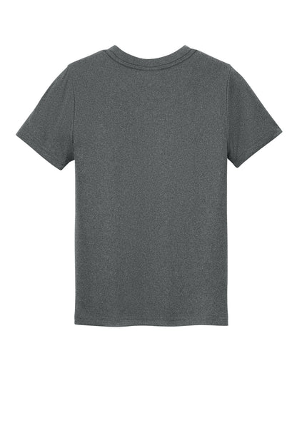 Custom Embroidered Port & Co T-Shirts  in Metal Grey Heather