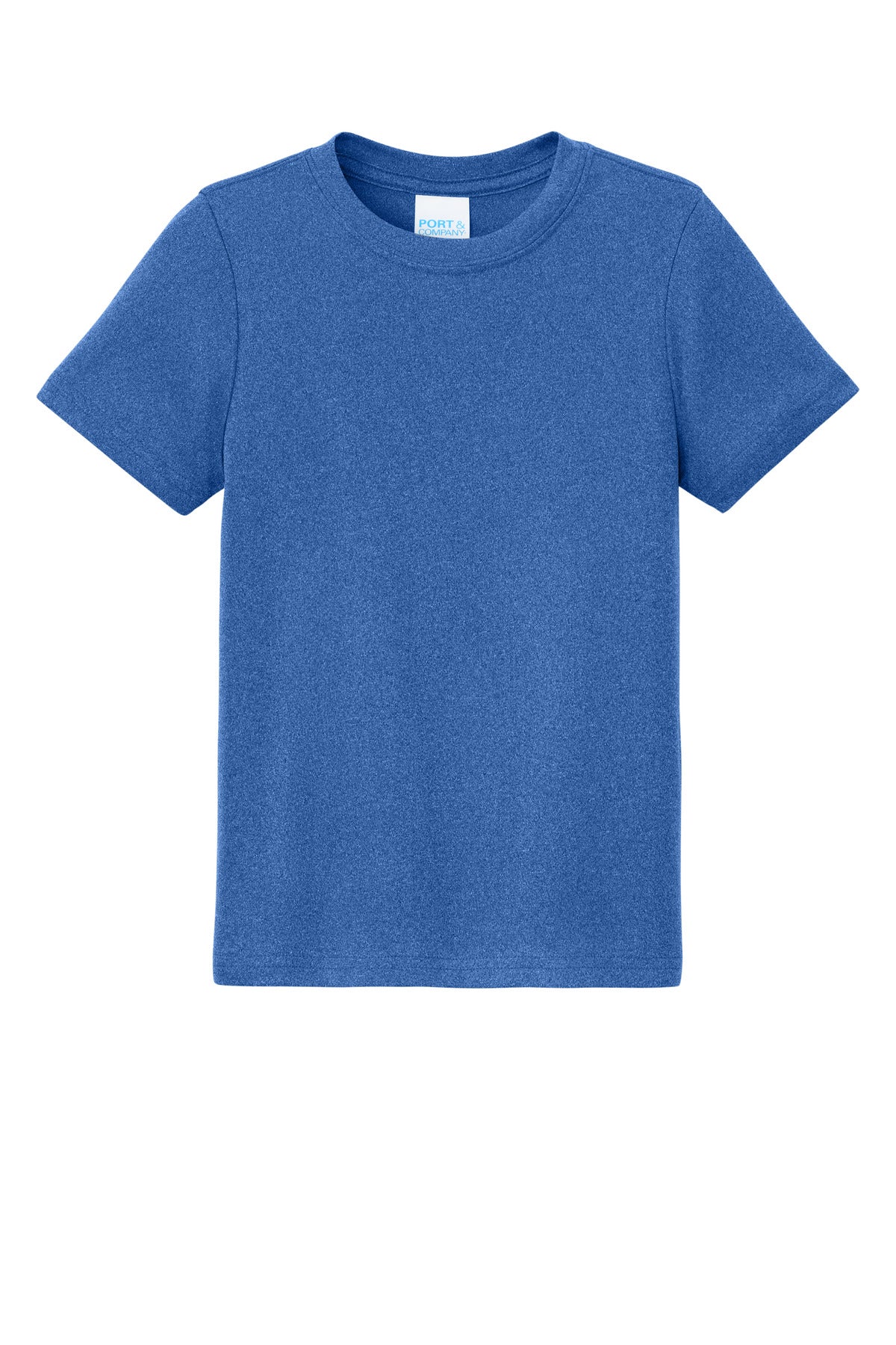 Custom Embroidered Port & Co T-Shirts  in True Royal Heather