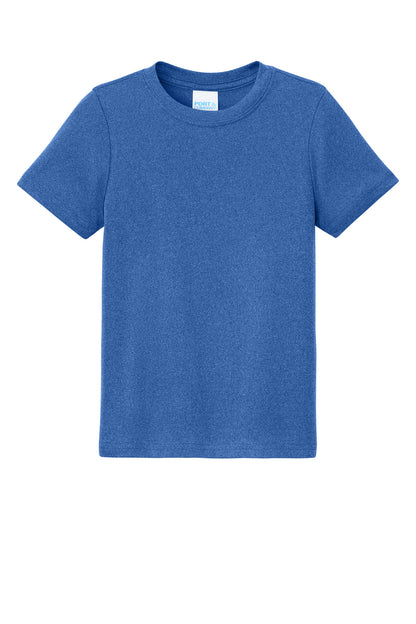 Custom Embroidered Port & Co T-Shirts  in True Royal Heather