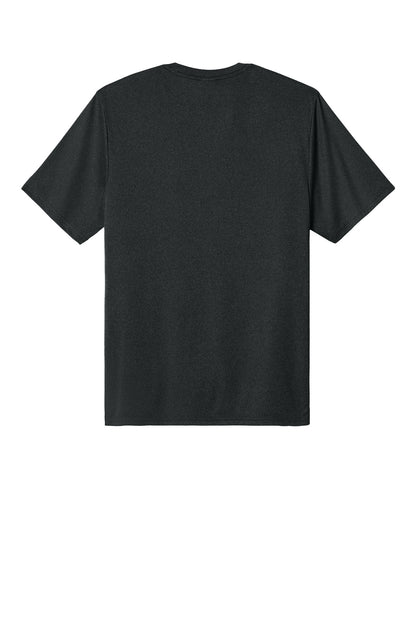 Custom Embroidered Port & Co T-Shirts  in Black Heather