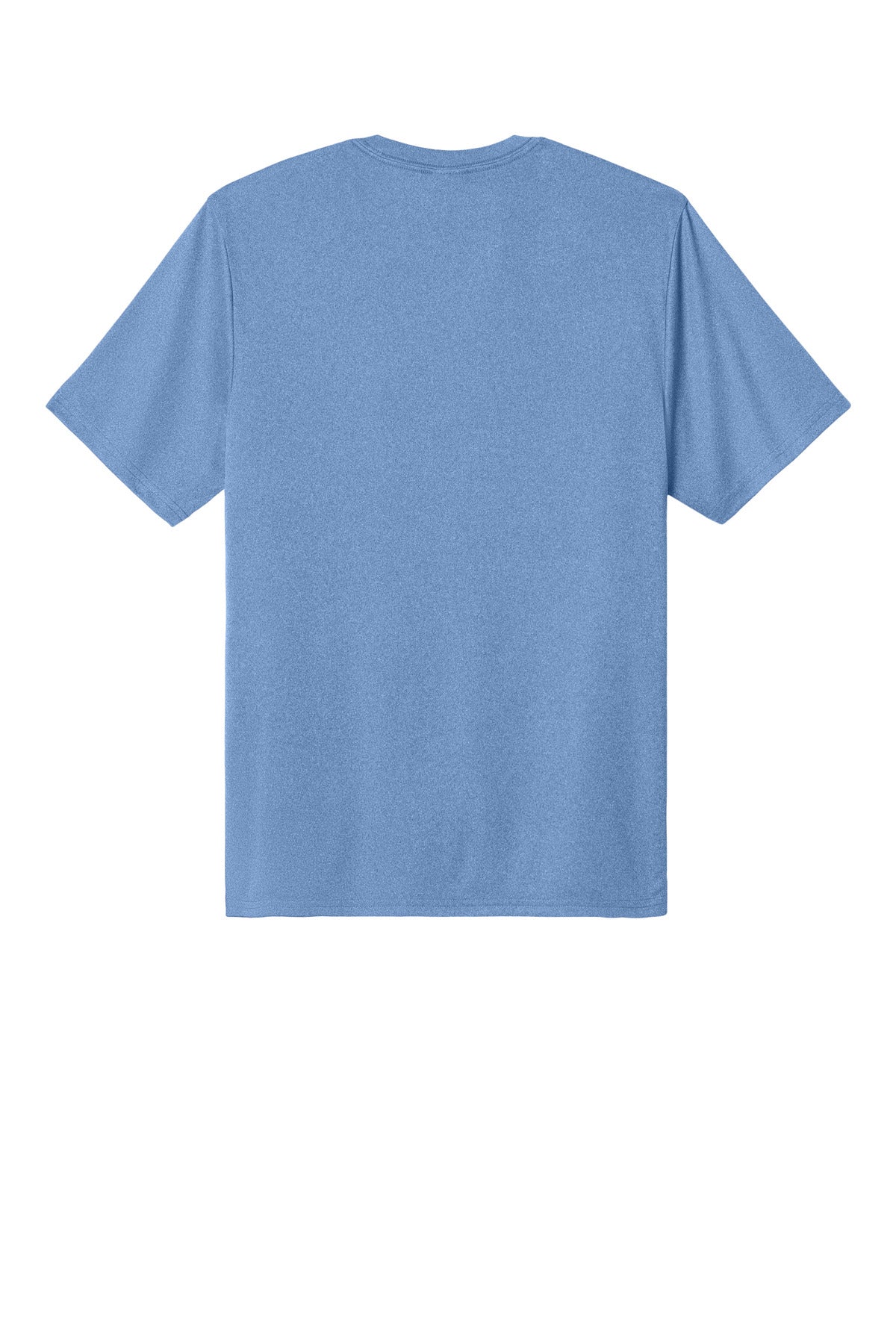Custom Embroidered Port & Co T-Shirts  in Carolina Blue Heather