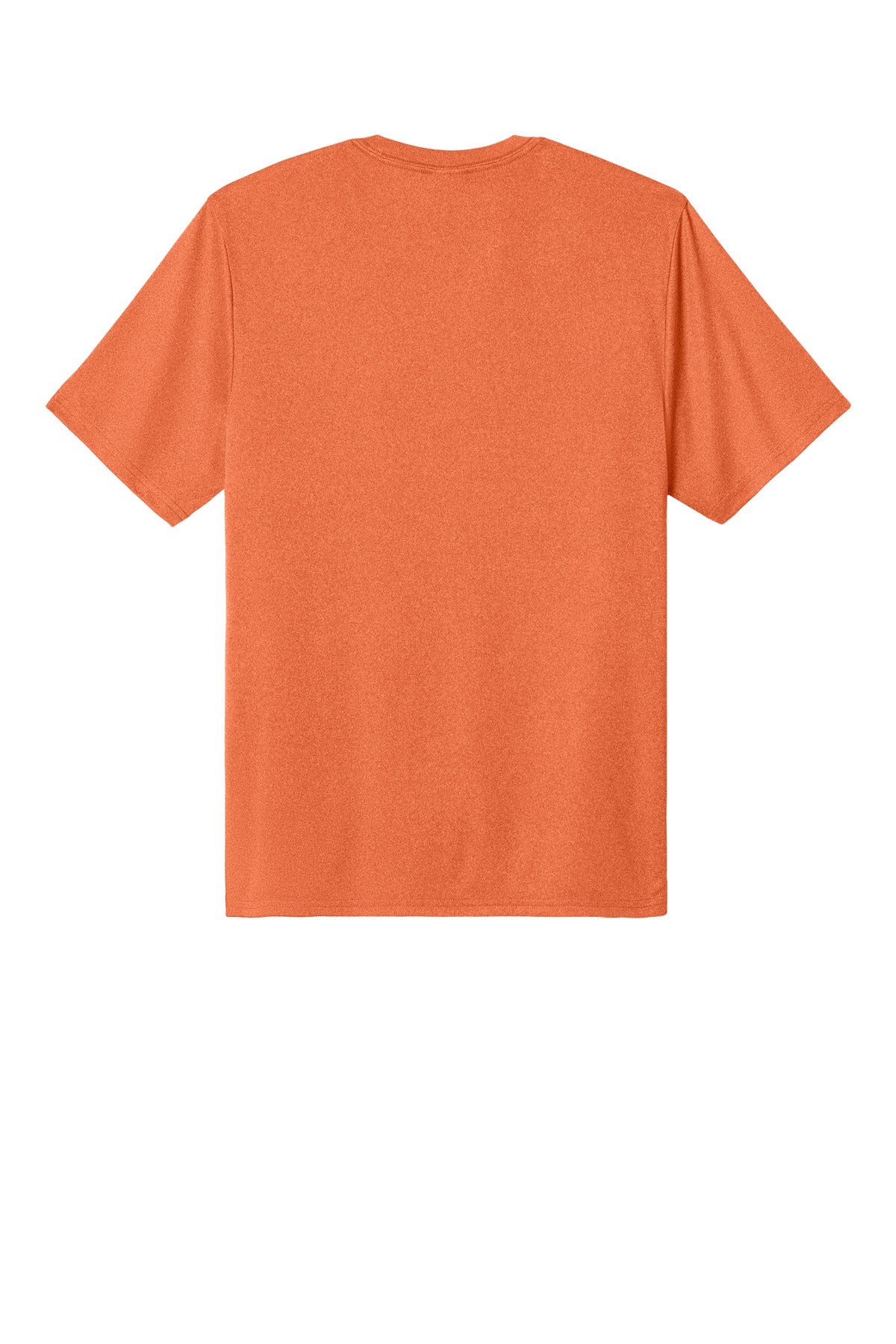 Custom Embroidered Port & Co T-Shirts  in Deep Orange Heather