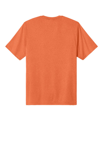 Custom Embroidered Port & Co T-Shirts  in Deep Orange Heather
