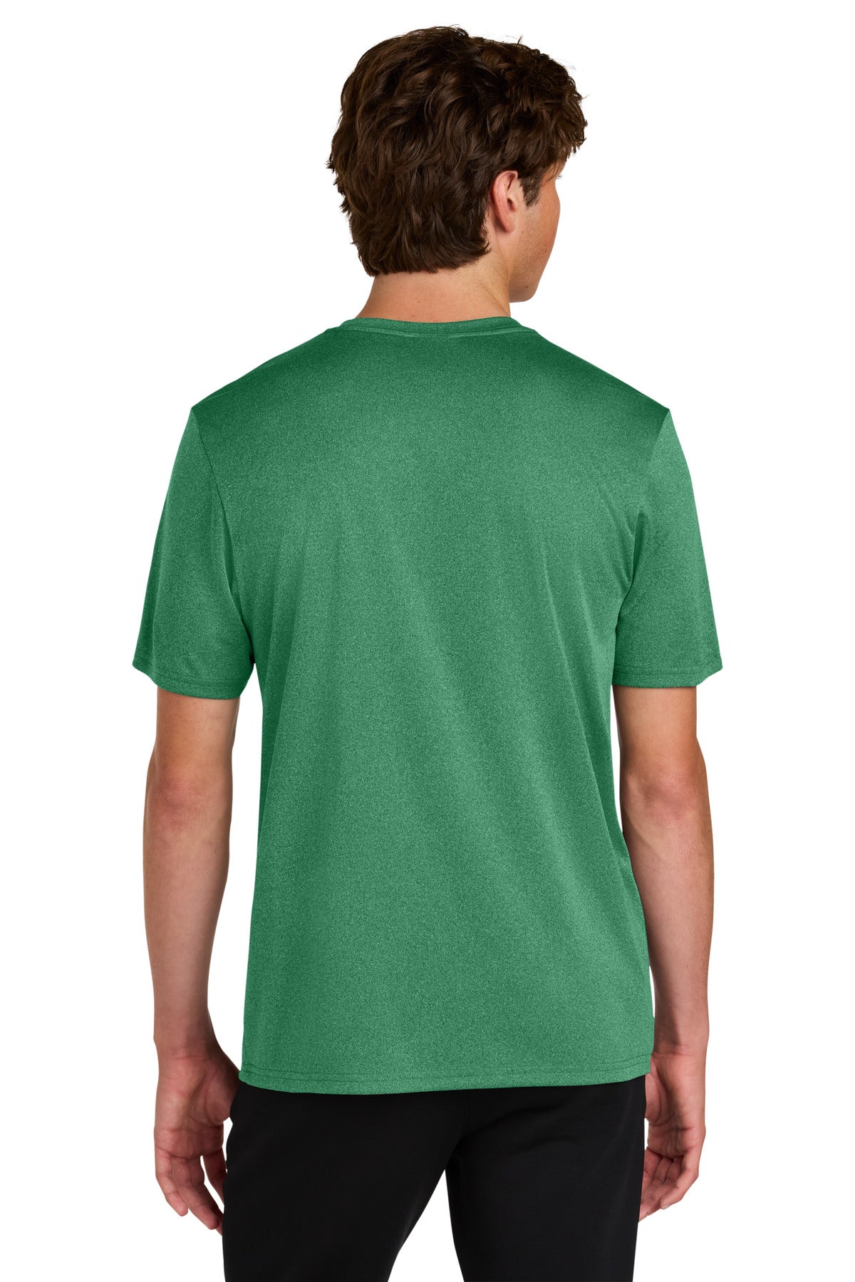 Custom Embroidered Port & Co T-Shirts  in Kelly Heather